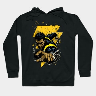 Powerful Black Adam Lightning Force Hoodie